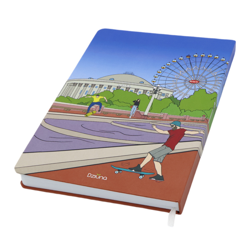 Сувенирная продукция Записная книжка A5 Dziuna Театр в клетку 15,5 x 21 см Заказать