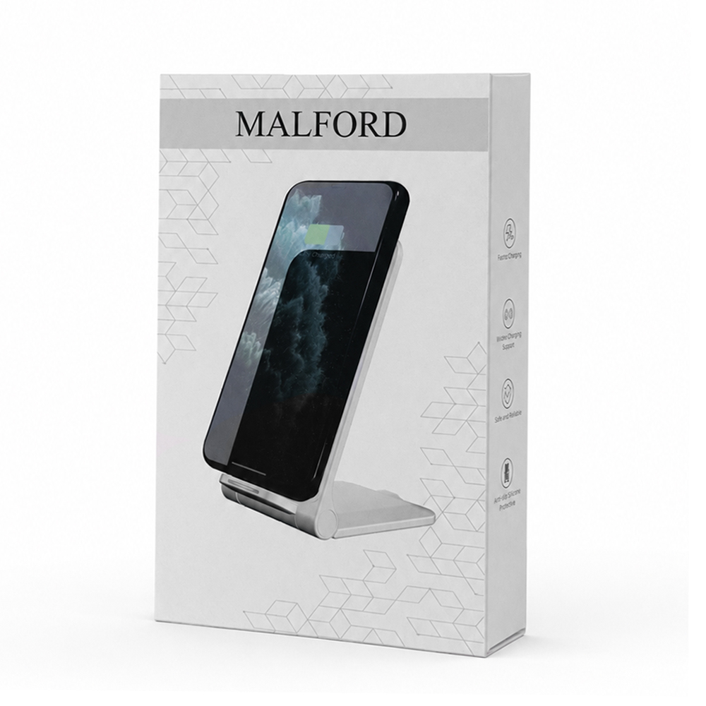 Сувенирная продукция Беспроводное складное зарядное устройство Malford 15W Заказать