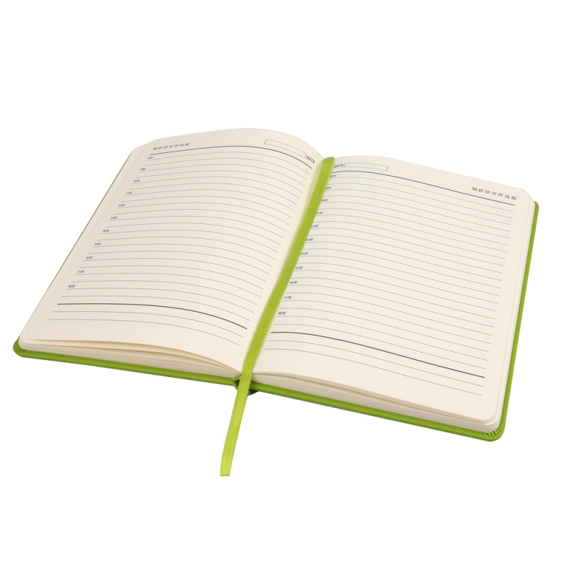 Сувенирная продукция Ежедневник A5 недатированный Classique в твёрдом переплёте, зелёный Заказать