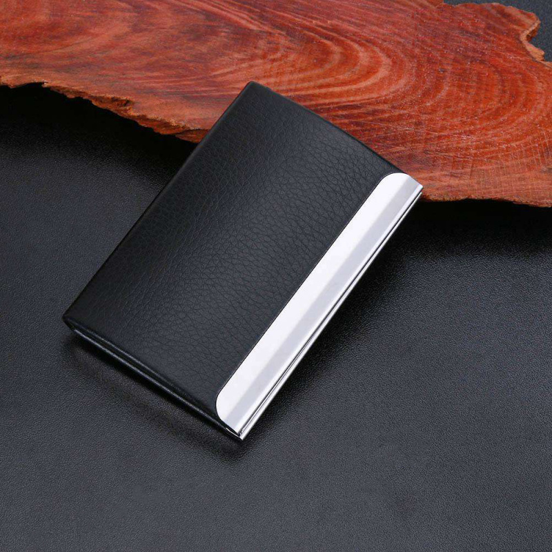 Сувенирная продукция Визитница для бизнес карт Prime, черный Заказать