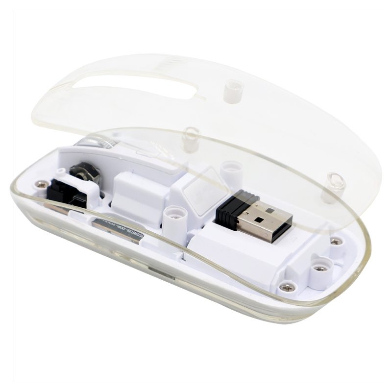 Сувенирная продукция Мышь компьютерная беспроводная прозрачная Limpid, белый Заказать