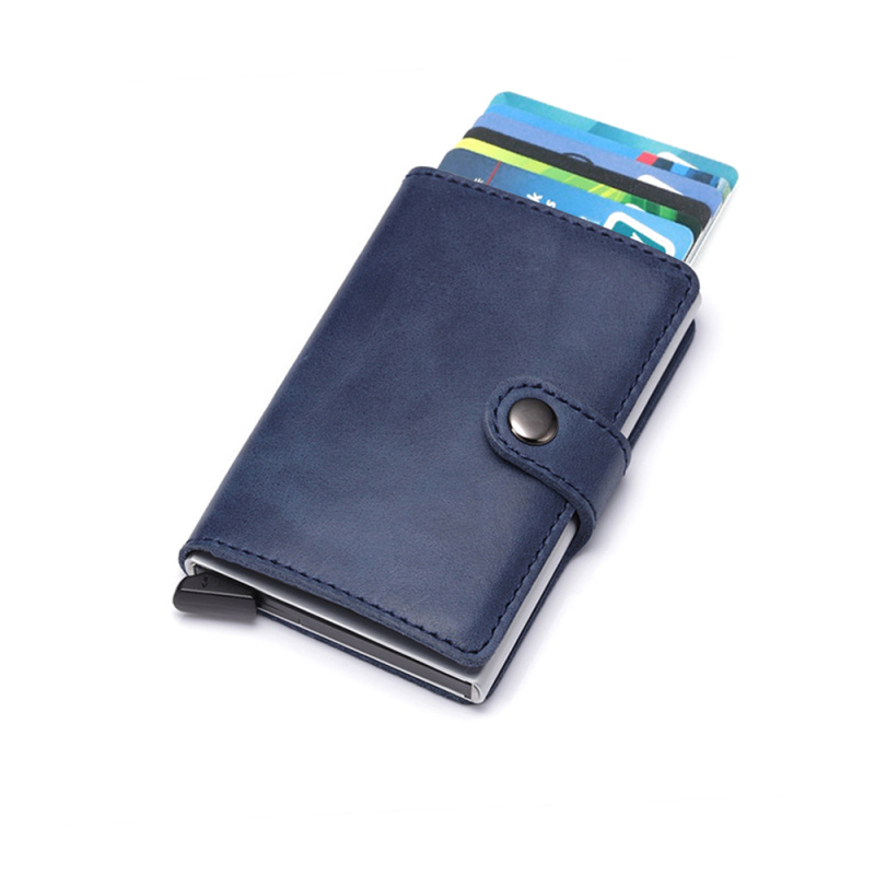 Сувенирная продукция Держатель банковских карт Bakara, синий Заказать