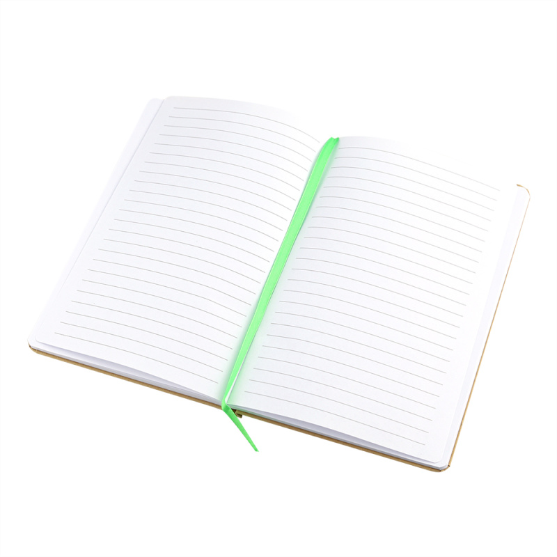 Сувенирная продукция Блокнот Элвин в твёрдом переплёте, зеленый Заказать