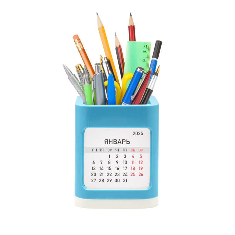 Сувенирная продукция Календарь - органайзер настольный Praktikum, синий Заказать