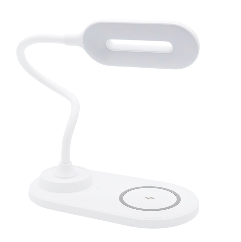 Сувенирная продукция Настольная лампа с беспроводной зарядкой Duos Заказать