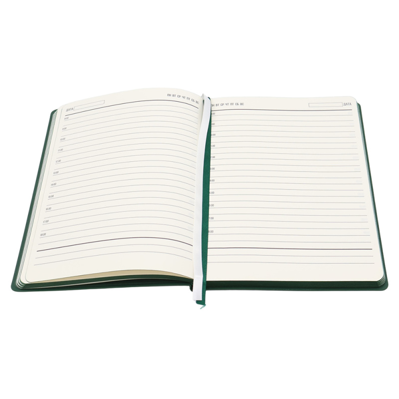 Сувенирная продукция Ежедневник A5 недатированный Gabby в мягком переплёте, тёмно-зелёный Заказать