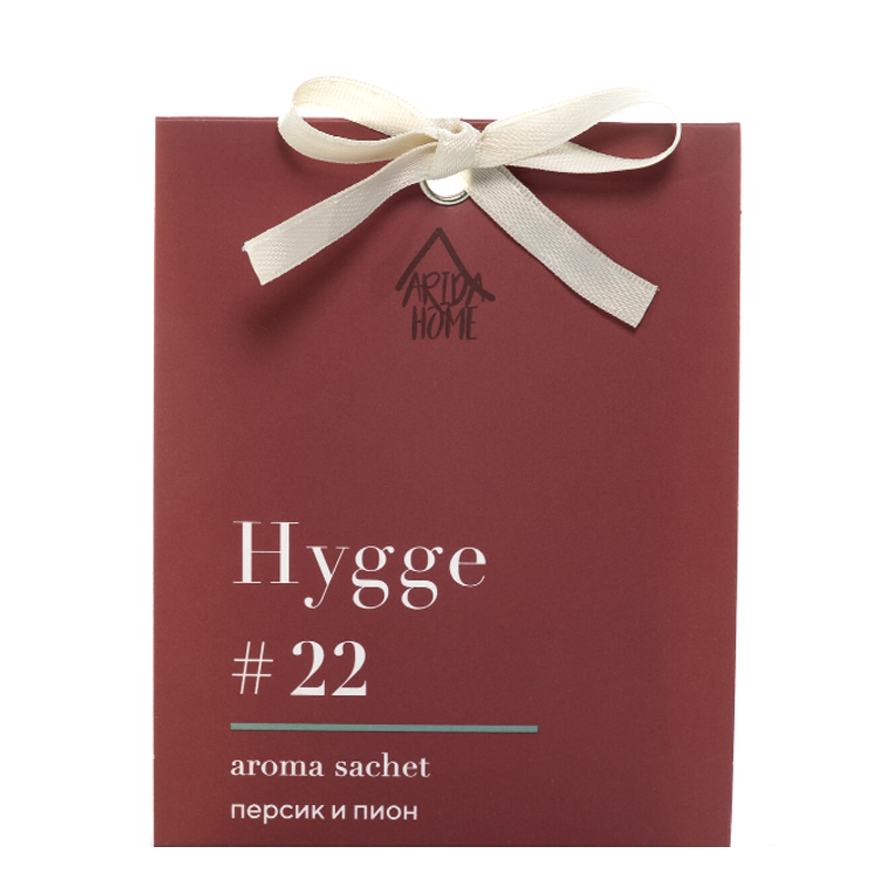 Сувенирная продукция Аромасаше HYGGE #22 Персик и пион Заказать