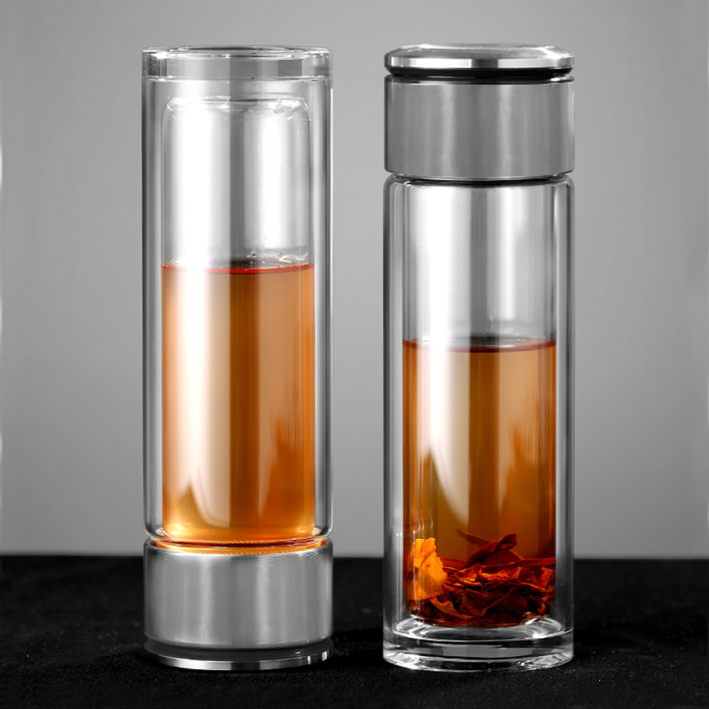 Сувенирная продукция Термос стеклянный для чая Sabi  cо светодиодным дисплеем Заказать