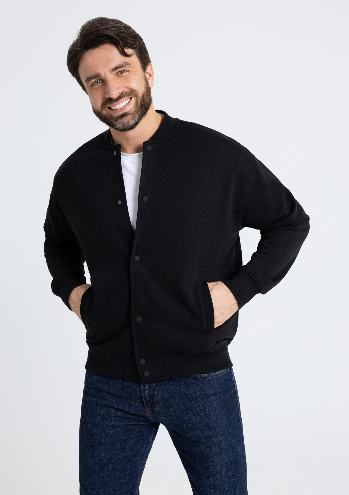 Сувенирная продукция Бомбер унисекс STAN футер без начеса 340, 70 Заказать