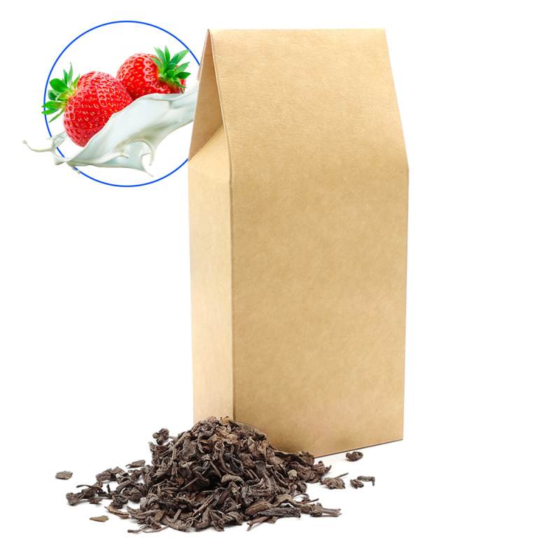 Сувенирная продукция Чай чёрный i-Stories с ароматом "Клубника со сливками" в упаковке, 70г. Заказать