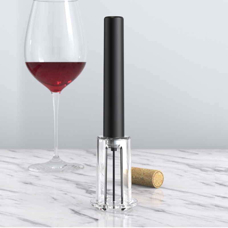 Сувенирная продукция Штопор вакуумный Дентон, черный Заказать