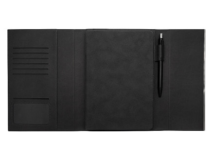 Сувенирная продукция Набор подарочный Solution Prestige Duo, (Ежедневник в суперобложке Country Galaxy Nuba A5+, Ручка шариковая матовая Prime), синий Заказать