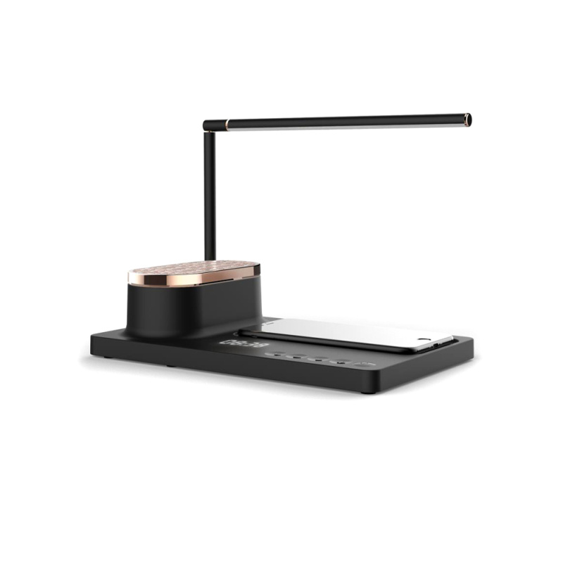 Сувенирная продукция Интерьерная лампа c колонкой, беспроводной зарядкой и дисплеем Volando Заказать