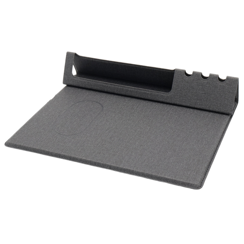 Сувенирная продукция Коврик для мышки с беспроводной зарядкой Rolter, серый Заказать