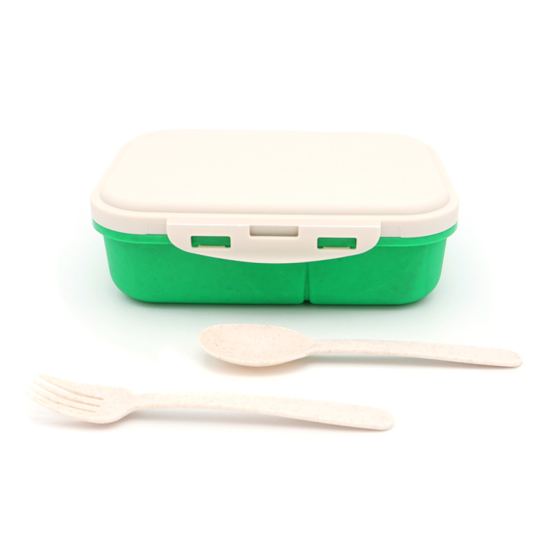 Сувенирная продукция Ланчбокс (контейнер для еды) Ulf из пшеничного волокна, зелёный Заказать