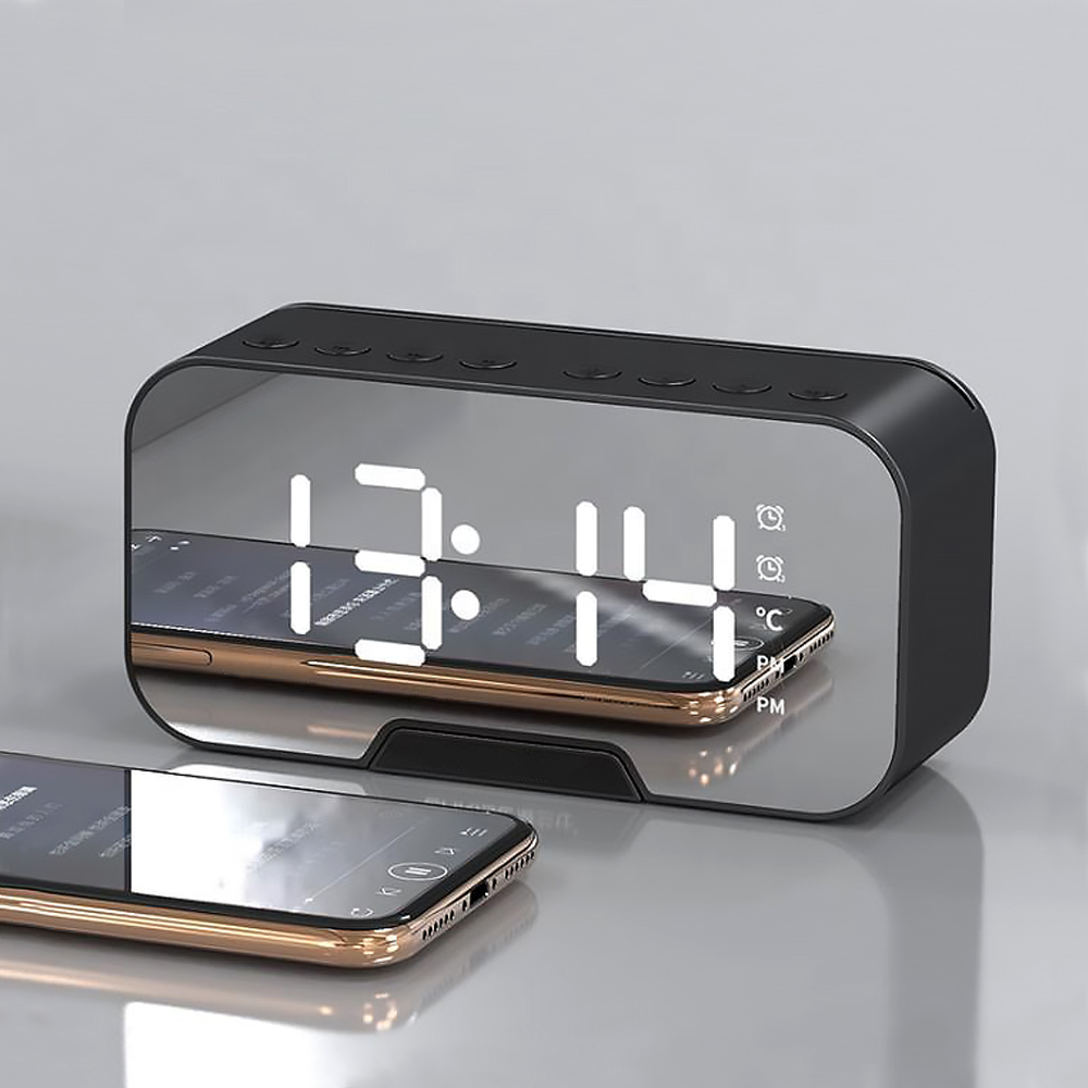 Сувенирная продукция Часы-метеостанция Allora с Bluetooth колонкой функцией Hands free Заказать