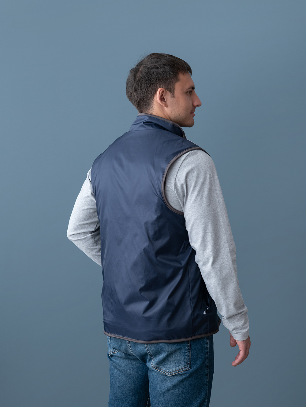 Сувенирная продукция Жилет мужской STAN таффета 210T, 65, 24N Заказать