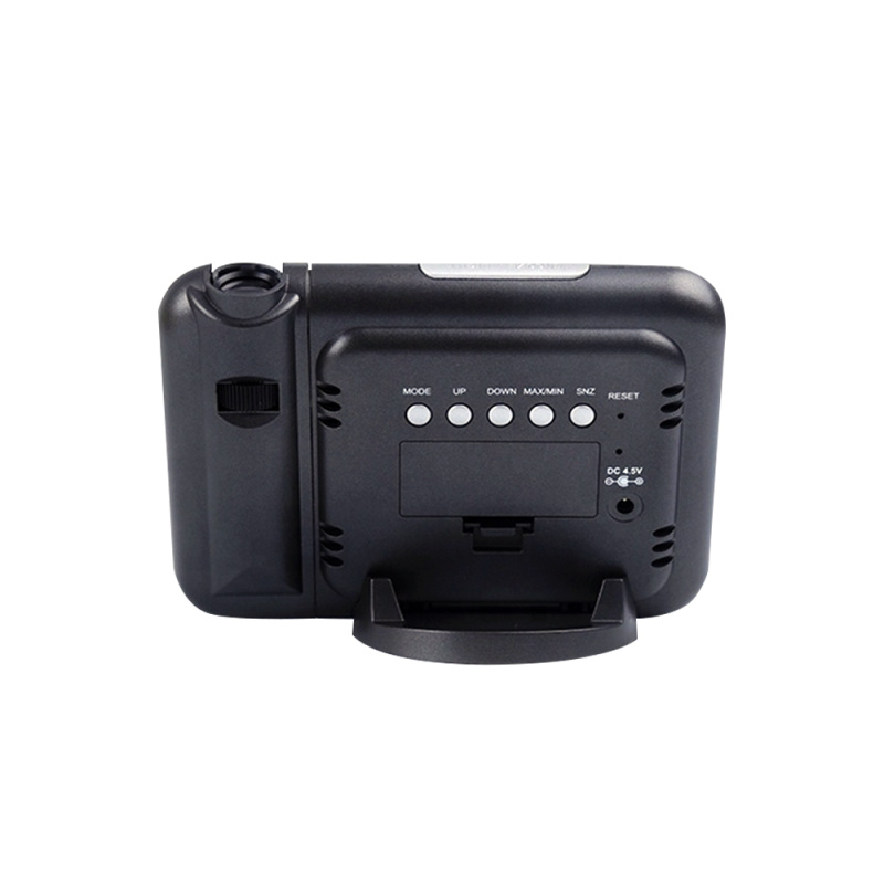 Сувенирная продукция Часы-метеостанция Jettix с проективным циферблатом, черные Заказать