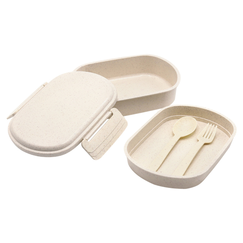 Сувенирная продукция Ланчбокс (контейнер для еды) Terens из пшеничного волокна, бежевый Заказать