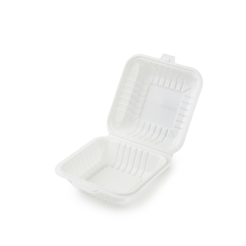 Сувенирная продукция Контейнер для гамбургера из кукурузного крахмала, 6 дюймов  (15 см) Заказать