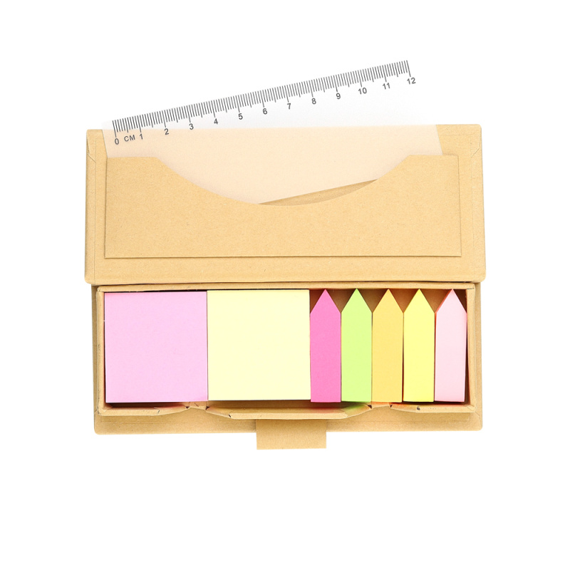 Сувенирная продукция Набор цветных бумажных стикеров Boxer Заказать