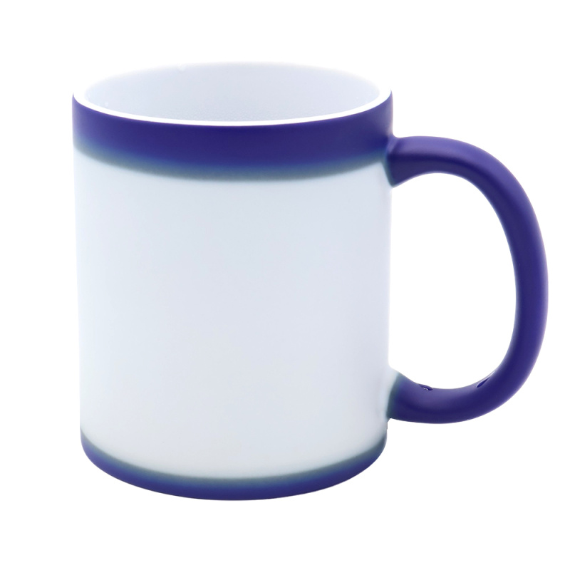 Сувенирная продукция Кружка-хамелеон керамическая Йорк, сублимация, синяя Заказать