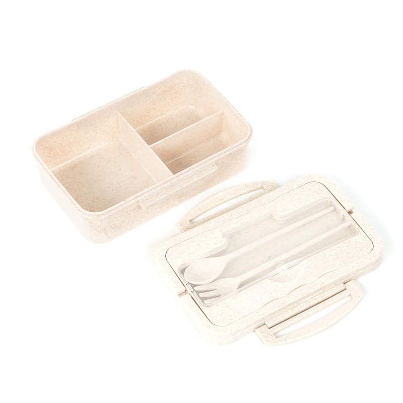 Сувенирная продукция Ланчбокс (контейнер для еды) Hapler из пшеничного волокна, бежевый Заказать