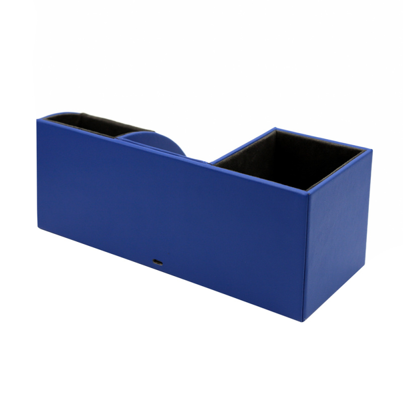 Сувенирная продукция Настольный органайзер Boss c беспроводной зарядкой, синий Заказать