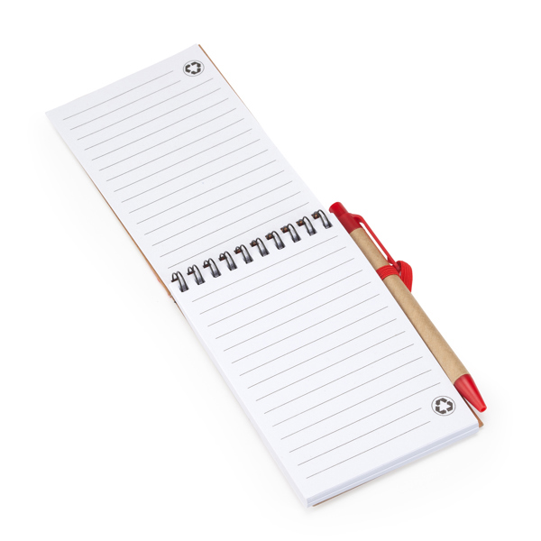 Сувенирная продукция Блокнот LIEN, КРАСНЫЙ Заказать