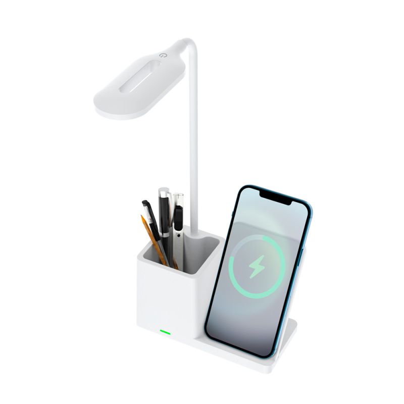 Сувенирная продукция Настольная лампа с беспроводной зарядкой Stark Заказать