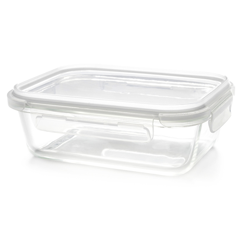 Сувенирная продукция Контейнер Dinner из боросиликатного стекла, герметичный, белый Заказать