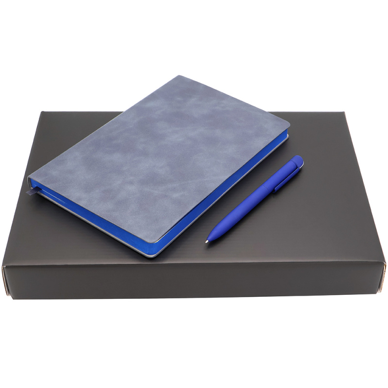 Сувенирная продукция Подарочный набор МОМЕНТЫ, синий Заказать