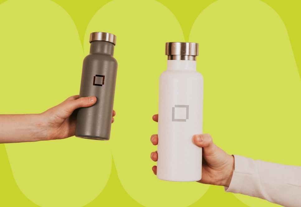 Металлический термос