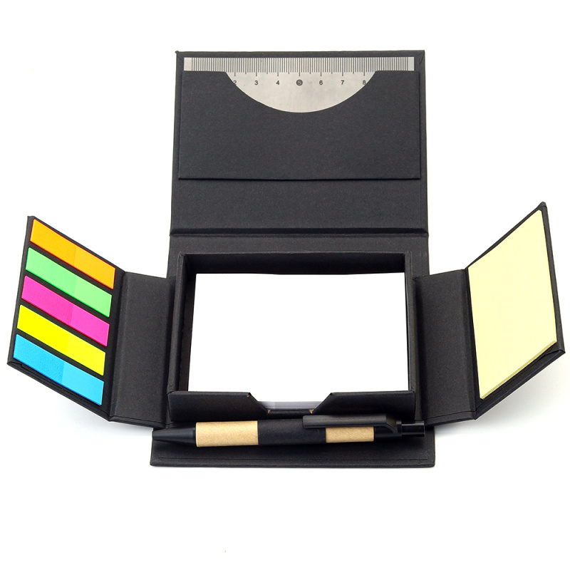 Сувенирная продукция Набор для записей со стикерами Notora, черный Заказать