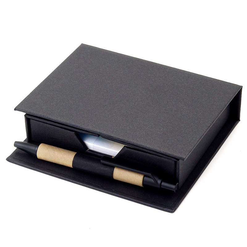 Сувенирная продукция Набор для записей со стикерами Notora, черный Заказать