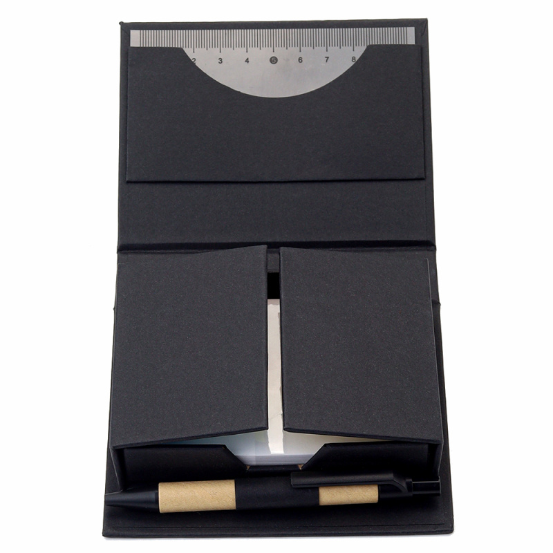 Сувенирная продукция Набор для записей со стикерами Notora, черный Заказать