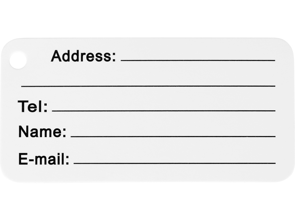 Сувенирная продукция Бирка для багажа «Travel» Заказать