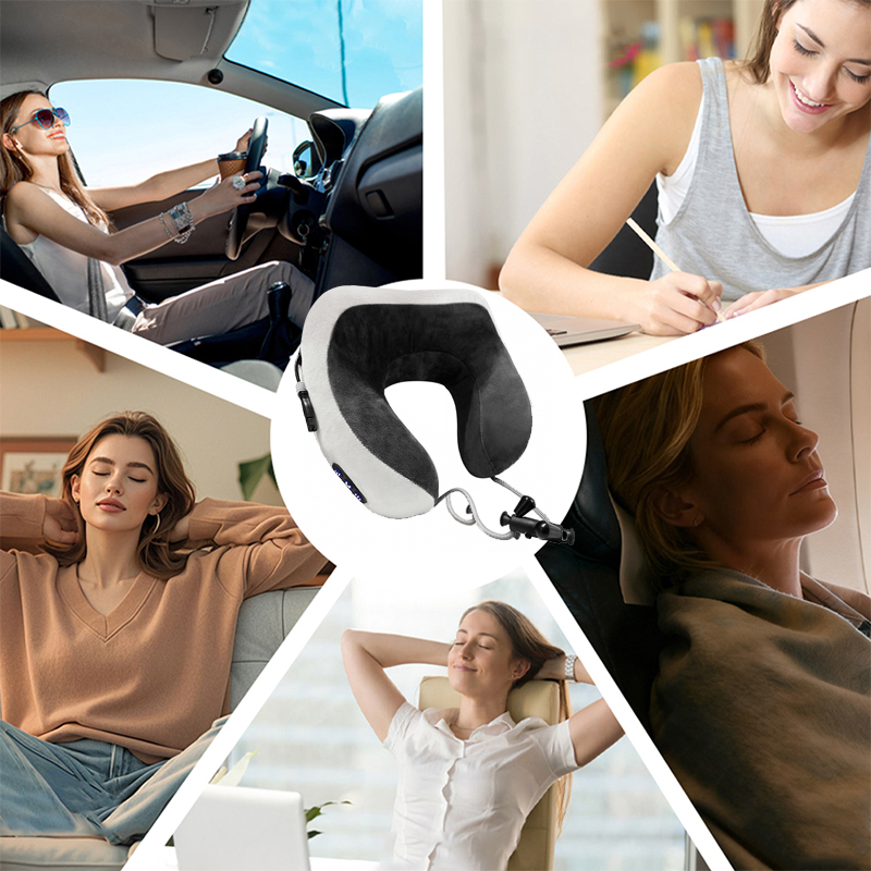 Сувенирная продукция Массажная подушка Zen, черный Заказать