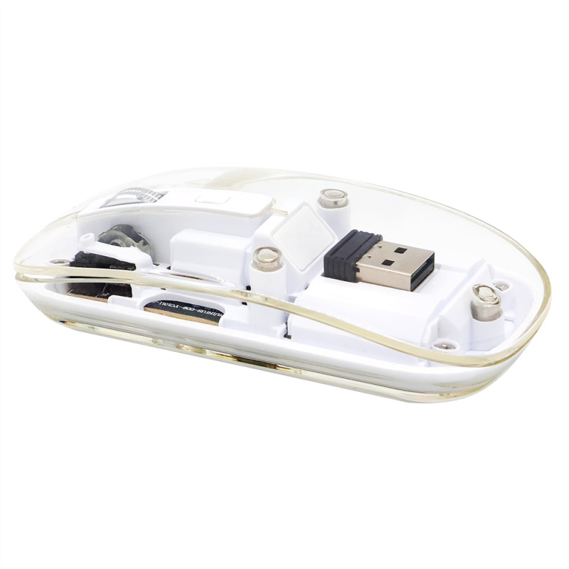 Сувенирная продукция Мышь компьютерная беспроводная прозрачная Limpid, белый Заказать