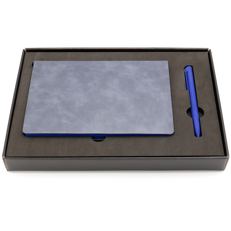 Сувенирная продукция Подарочный набор МОМЕНТЫ, синий Заказать