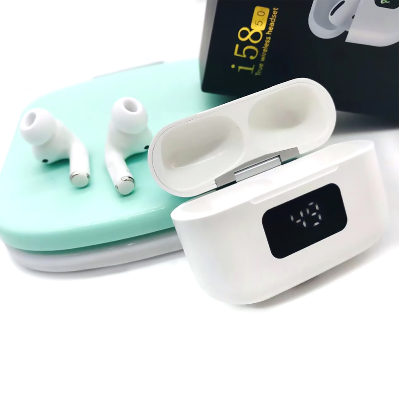 Сувенирная продукция Наушники беспроводные Bluetooth Mobby i58, белые Заказать