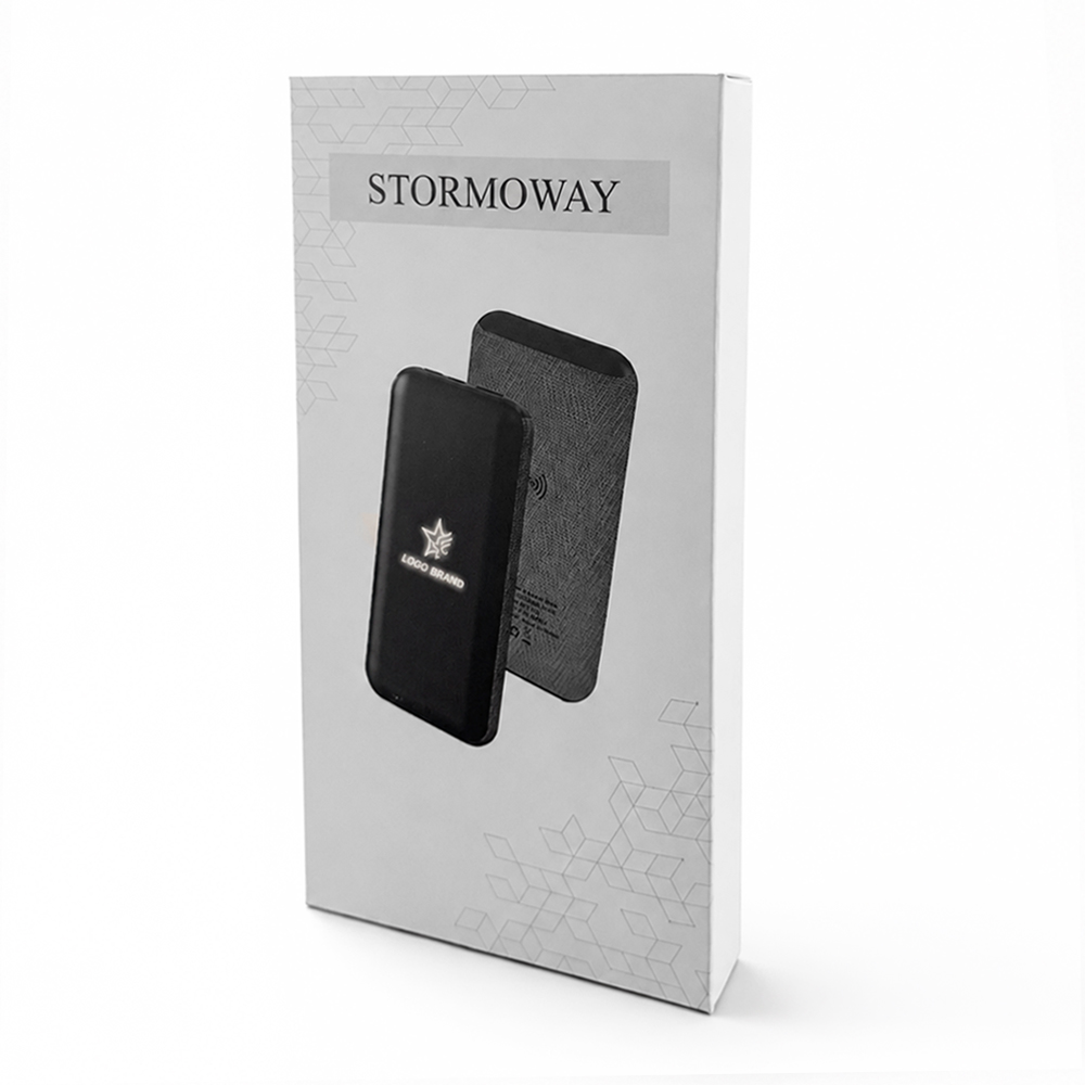 Сувенирная продукция Внешний аккумулятор Stormoway, 10000 mAh с беспроводной зарядкой Заказать