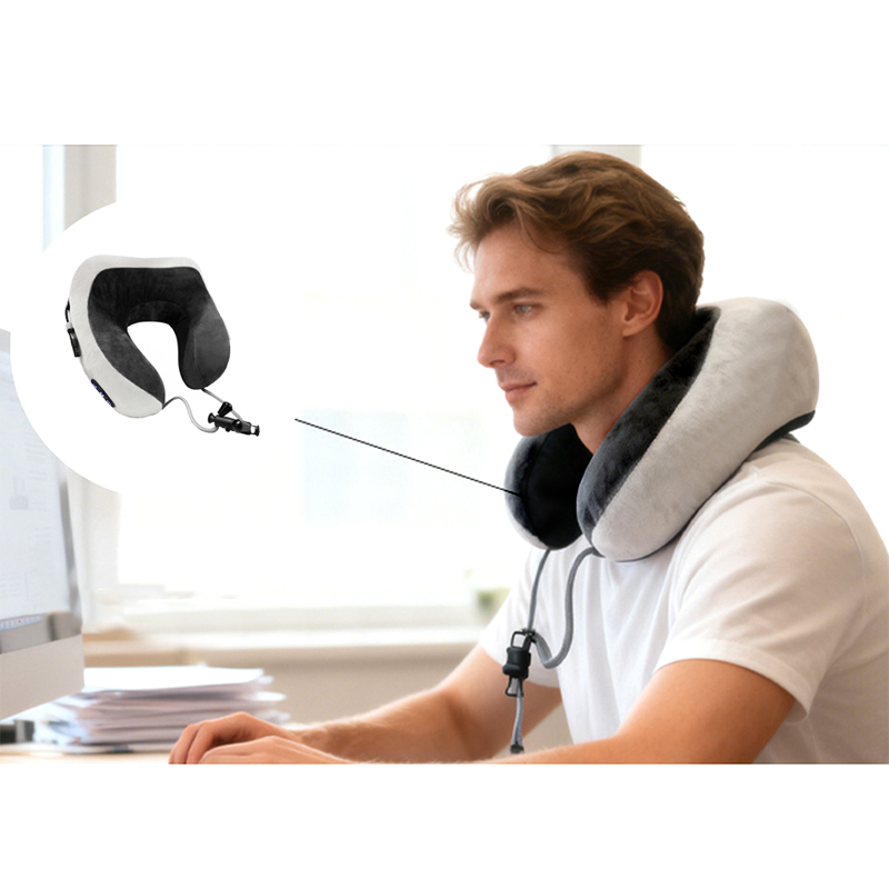 Сувенирная продукция Массажная подушка Zen, черный Заказать