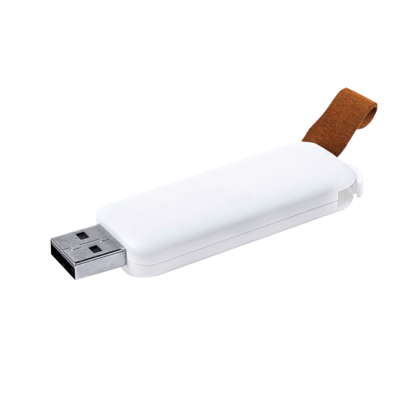 Сувенирная продукция Флешка "Gear Soft" 32 Гб, белая + Заказать