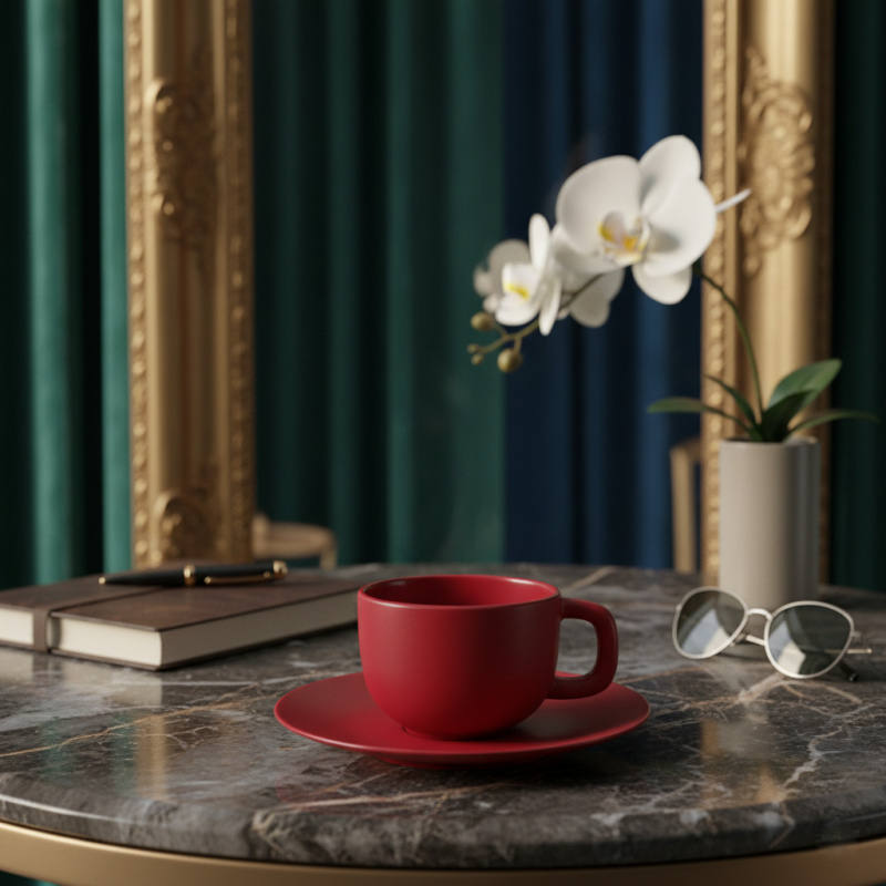 Сувенирная продукция Чайная пара Frozen, красная Заказать