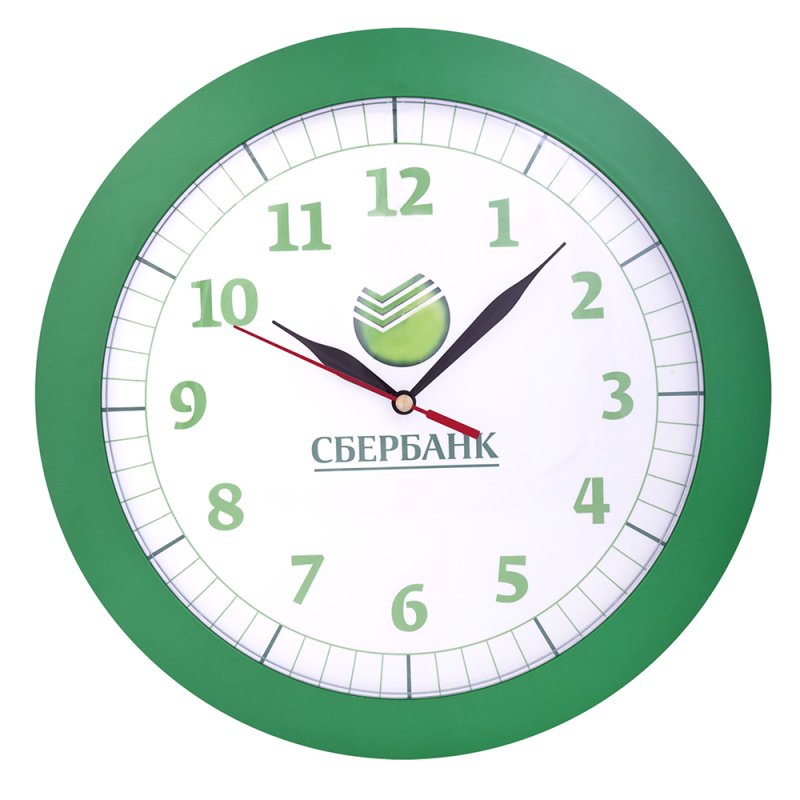 Сувенирная продукция Часы настенные Vivid large, зеленые Заказать
