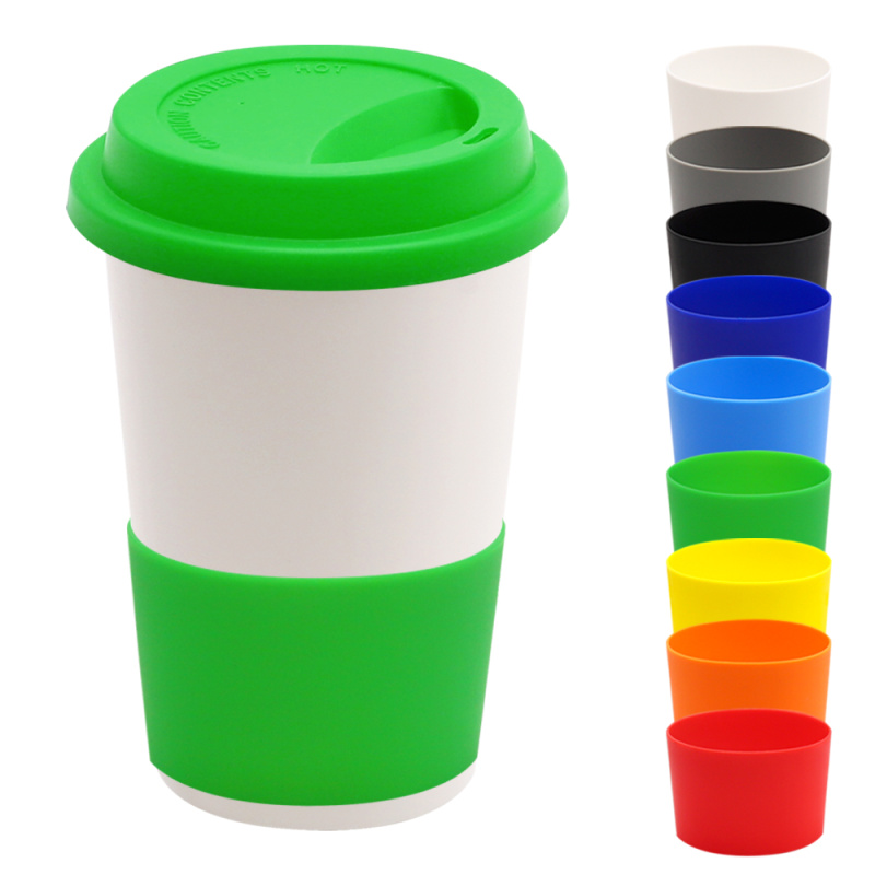 Сувенирная продукция Манжета силиконовая для кружки Magic, зеленый Заказать