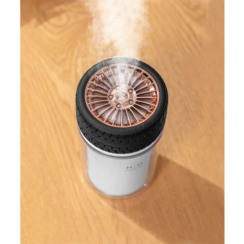 Сувенирная продукция Светодиодный USB увлажнитель Wheel, белый Заказать