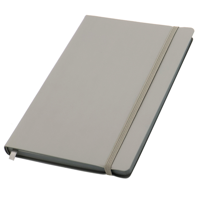 Сувенирная продукция Ежедневник A5 недатированный Dante в мягком переплёте софт-тач, серый Заказать