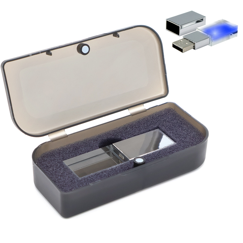 Сувенирная продукция Флешка Moon 16 Гб в футляре, синий Заказать